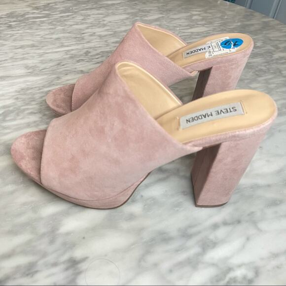NEW STEVE MADDEN SLIP ON HEELS - Picture 9 of 10